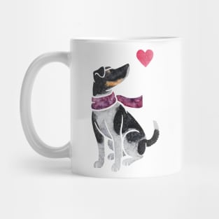 Watercolour Smooth Fox Terrier Mug